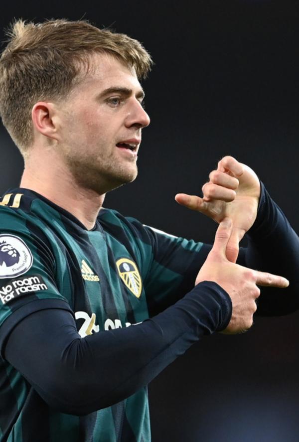 HYLO branding makes its mark, as Leeds United hero Patrick Bamford reveals the reason behind his ‘bolt’ celebration.